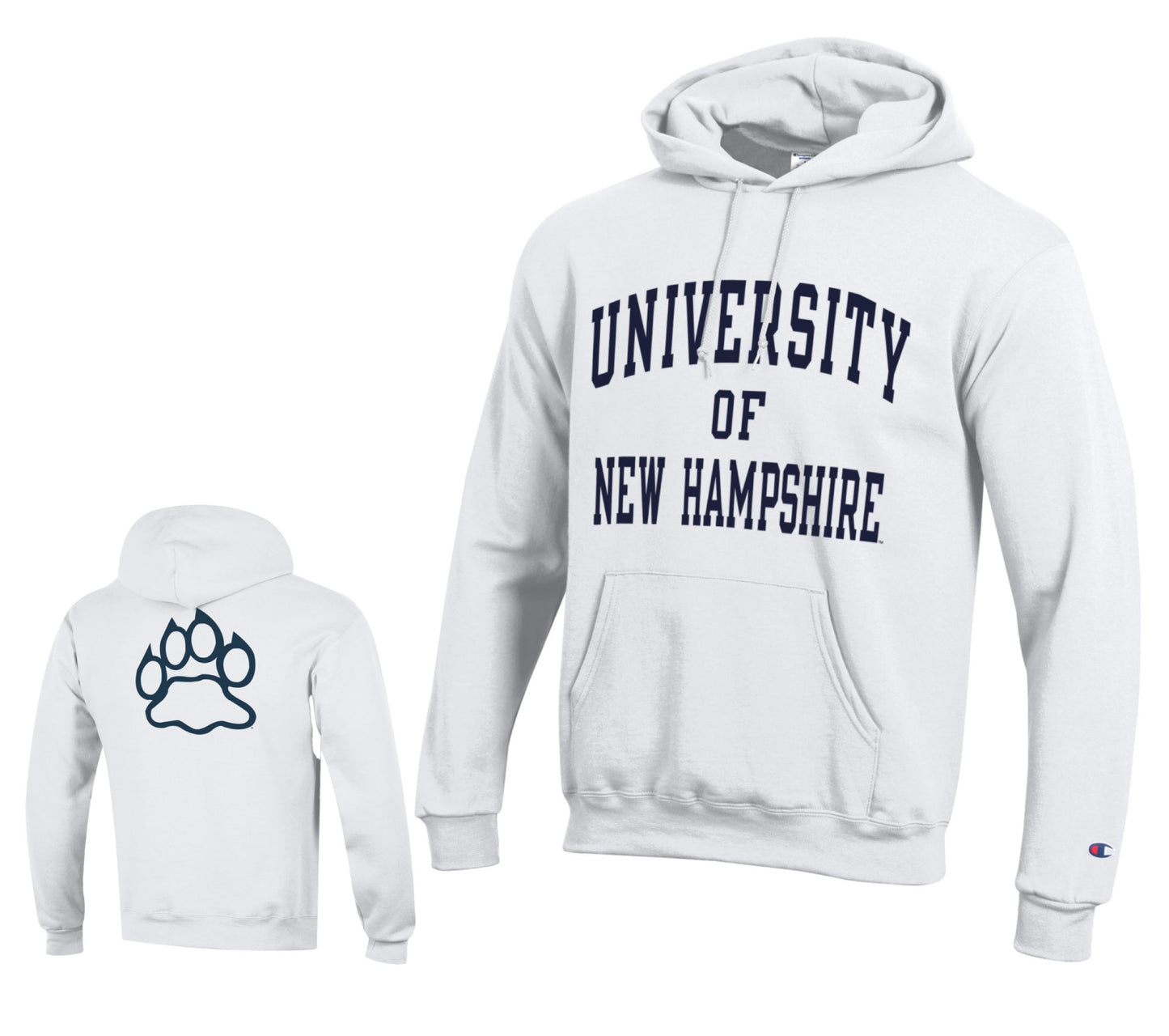 UNH Traditional Hood W/ Paw