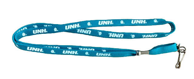 UNH Paw Lanyard