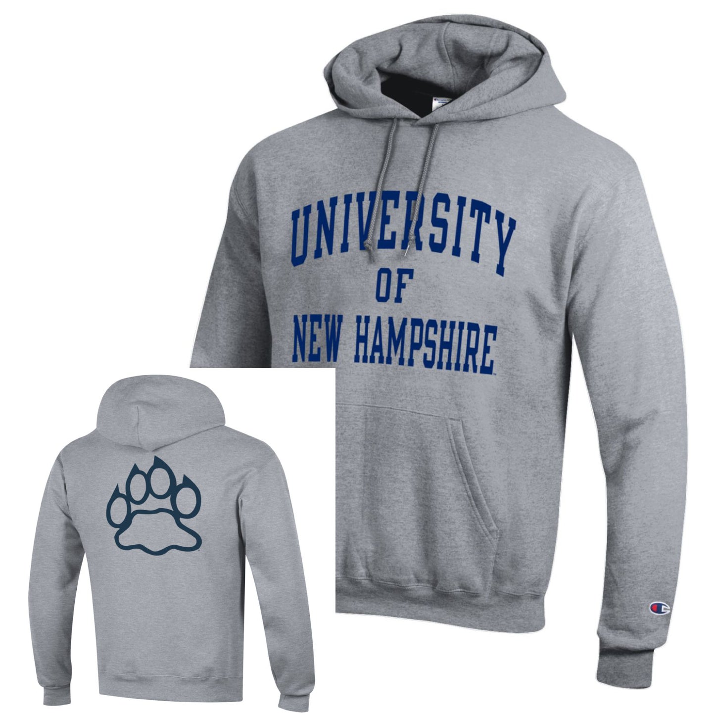 UNH Traditional Hood W/ Paw