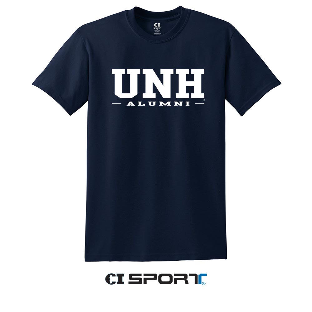 Straight Line UNH Alumni Tee