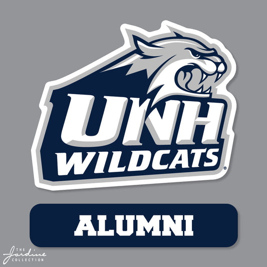 Alumni Slogan Window Cling Decal