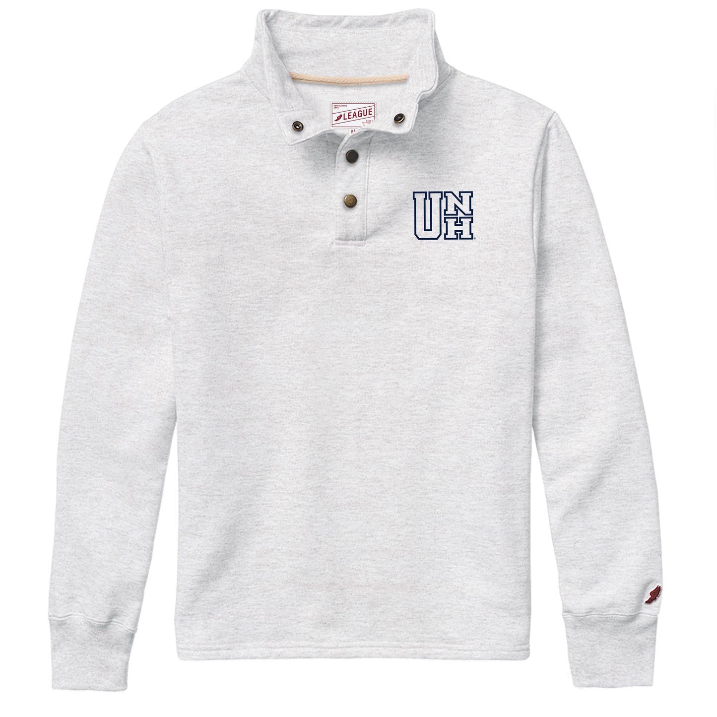 1636 Embroidered UNH Snap Up