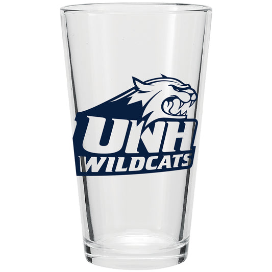 UNH Wildcats Pint Glass