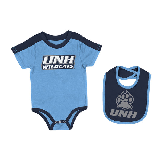 Infant UNH Onesie and Bib