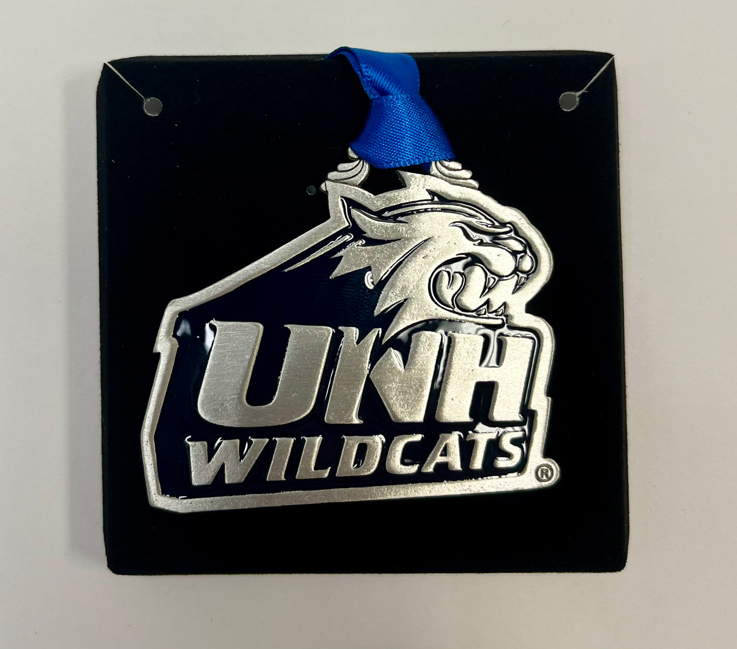 Sparta Pewter One-Piece UNH Wildcat Ornament