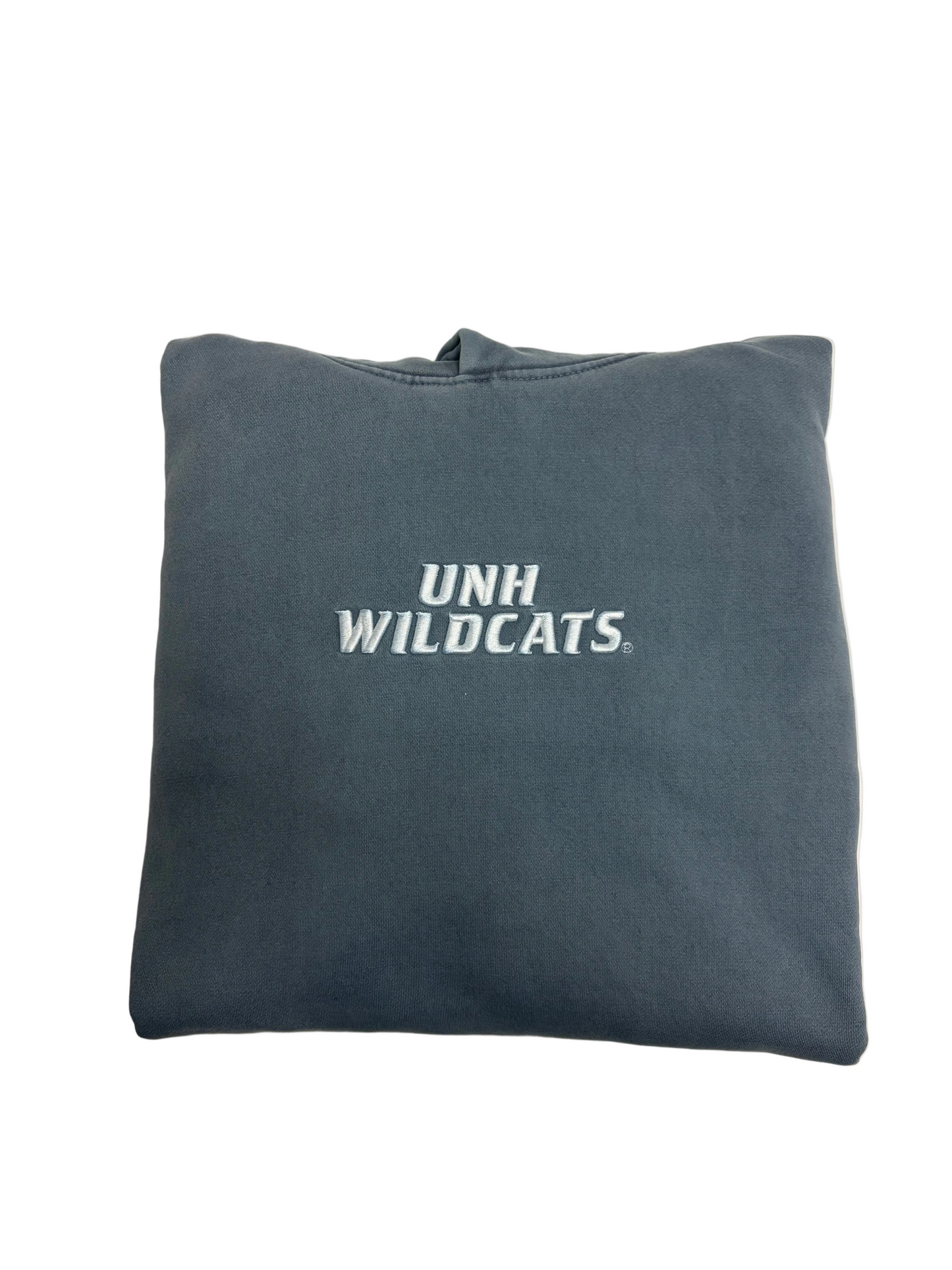 Vintage Wash Embroidered UNH Reverse Fleece Hood