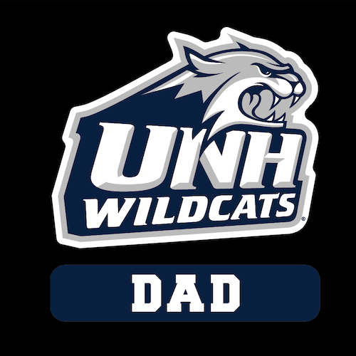 UNH Dad Window Cling